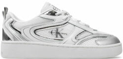 Calvin Klein Sneakers Calvin Klein Jeans Basket Cupsole Low Mix Ml Mr YW0YW01386 Alb