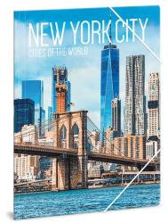 Ars Una New York Cities gumis mappa - A4 (50210428) - lurkojatek