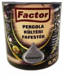 Festékbázis Factor Pergola ezüst nyír 10 l kültéri fafesték