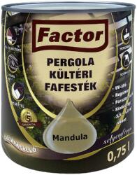 Festékbázis Factor Pergola mandula 10 l kültéri fafesték