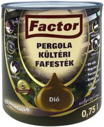 Festékbázis Factor Pergola dió 10 l kültéri fafesték