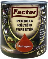 Festékbázis Factor Pergola mahagóni 10 l kültéri fafesték