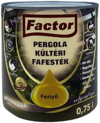 Festékbázis Factor Pergola fenyő 10 l kültéri fafesték