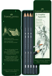 Faber-Castell Faber-Castell AG Akvarell Graficeruza Készlet Fém Dobozban 5 Darab/Készlet (ST117805)