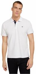 Tom Tailor Tricou polo 1027713 Alb Regular Fit