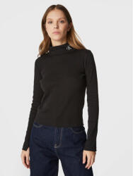 Calvin Klein Bluză cu gât J20J219892 Negru Slim Fit