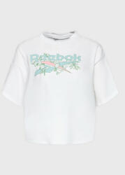 Reebok Tricou Quirky HD0945 Alb Relaxed Fit
