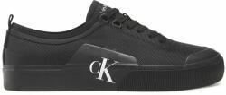 Calvin Klein Jeans Teniși Skater Vulc Laceup Low Ny YM0YM00459 Negru