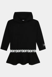 DKNY Rochie tricotată D32905 S Negru Regular Fit