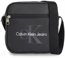 Calvin Klein Jeans Geantă crossover Monogram Soft Sq Camerabag18 K50K511826 Negru