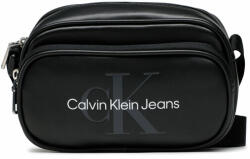 Calvin Klein Jeans Geantă crossover Monogram Soft Ew Camera Bag18 K50K510107 Negru