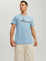 JACK & JONES Tricou Logan 12228078 Albastru celest Standard Fit
