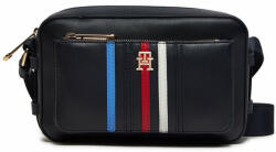 Tommy Hilfiger Geantă Iconic Tommy Camera Bag Corp AW0AW16106 Bleumarin