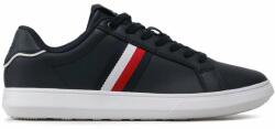 Tommy Hilfiger Sneakers Corporate Leather Cup Stripes FM0FM04732 Bleumarin
