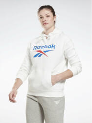 Reebok Bluză Identity Big Logo H54749 Alb Loose Fit