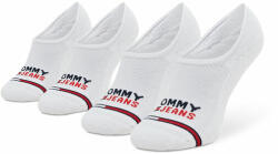 Tommy Jeans Set 2 perechi de șosete scurte unisex 701218958 Alb
