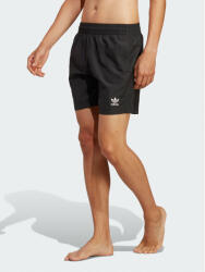 Adidas Pantaloni scurți pentru înot Originals Essentials Solid Swim Shorts HT4411 Negru Regular Fit
