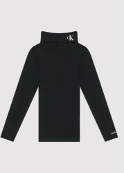 Calvin Klein Jeans Bluză cu gât Monogram IG0IG01164 Negru Slim Fit