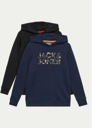 JACK & JONES Set 2 bluze Ramp 12222554 Negru Regular Fit