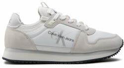 Calvin Klein Sneakers Runner Sock Laceup Ny-Lth Wn YW0YW00840 Alb - modivo - 269,00 RON