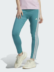 adidas Colanți Essentials 3-Stripes High-Waisted Single Jersey Leggings IL3378 Turcoaz