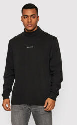 Calvin Klein Bluză cu gât J30J319900 Negru Relaxed Fit