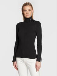 Calvin Klein Bluză cu gât J20J219779 Negru Slim Fit