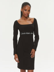 Calvin Klein Rochie de zi J20J221989 Negru Slim Fit