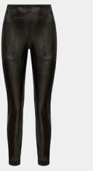 SPANX Pantaloni din imitație de piele Like Jogger 20283R Negru Regular Fit