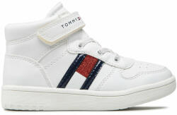 Tommy Hilfiger Sneakers Higt Top Lace-Up/Velcro Sneaker T3A9-32330-1438 S Alb
