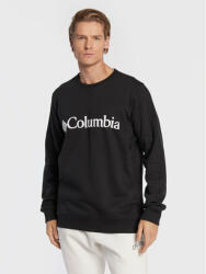 Columbia Bluză Logo Fleece Crew 1884931 Negru Regular Fit