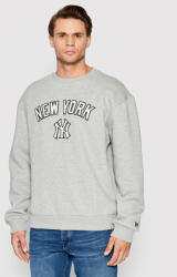 New Era Bluză New York Yankees Heritage 12893150 Gri Oversize