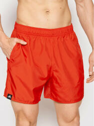 Adidas Pantaloni scurți pentru înot Mid 3-Stripes HA0400 Roșu Regular Fit