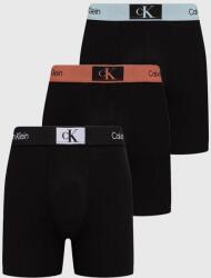 Calvin Klein Underwear boxeralsó 3 db fekete, férfi, 000NB3529A - fekete M