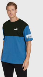 PUMA Tricou Powr Colorblock 849801 Bleumarin Relaxed Fit