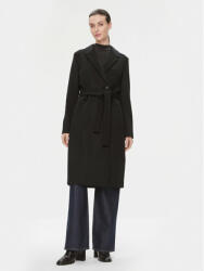 Calvin Klein Palton de lână Essential K20K205937 Negru Regular Fit