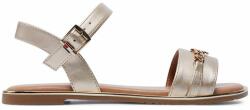 Tommy Hilfiger Sandale Flat Sandal T3A2-33253-1372 S Auriu