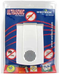WEITECH Ultrahangos kártevő riasztó 60 m2/ elemmel működik (WK0240) - kertigepkereskedes