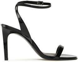Calvin Klein Sandale Stilleto Sandal 90 - Patent HW0HW01632 Negru