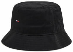 Tommy Hilfiger Pălărie Flag Bucket Hat AM0AM07344 Negru