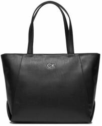 Calvin Klein Geantă Re-Lock Seasonal Shopper Lg K60K611334 Negru