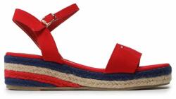 Tommy Hilfiger Espadrile Rope Wedge T3A7-32778-0048300 S Roșu