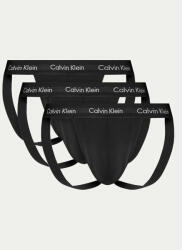 Calvin Klein Underwear Set de 3 perechi de slipuri Jock Strap 000NB2623A Negru