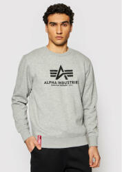 Alpha Industries Bluză Basic Sweater 178302 Gri Regular Fit