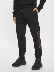 Versace Jeans Couture Pantaloni trening 75GAAT01 Negru Regular Fit