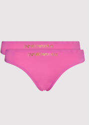 Emporio Armani Underwear Set 2 perechi de chiloți de damă clasici 163334 2R384 05873 Roz