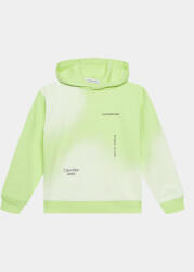 Calvin Klein Bluză Spray IU0IU00549 Verde Regular Fit