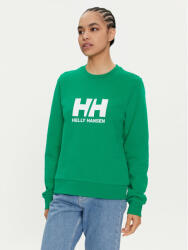 Helly Hansen Bluză W Hh Logo Crew Sweat 2.0 34462 Verde Regular Fit