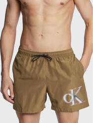 Calvin Klein Pantaloni scurți pentru înot KM0KM00800 Kaki Regular Fit