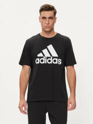 Adidas Tricou Essentials Single Jersey Big Logo T-Shirt IC9347 Negru Regular Fit